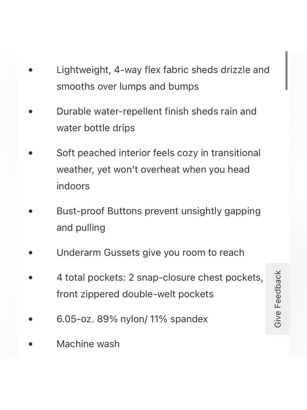 DULUTH TRADING CO ‘Flexpedition’ Water-Repellent Dress - Picture 5 of 17